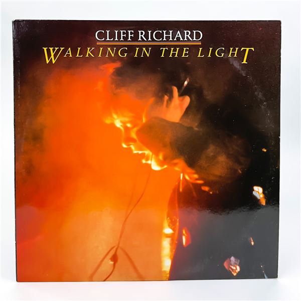 CLIFF RICHARD WALKING IN THE LIGHT VINYL LP ALBUM