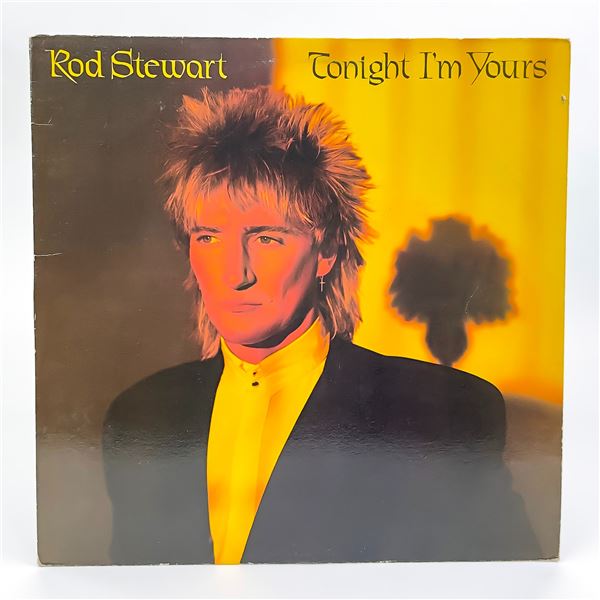 ROD STEWART TONIGHT I'M YOURS VINYL LP ALBUM