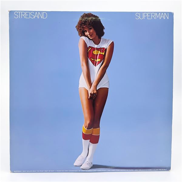 BARBRA STREISAND SUPERMAN VINYL LP ALBUM