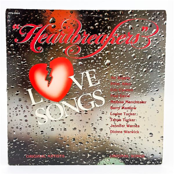 VARIOUS ARTISTS HEARTBREAKERS VINYL LP RECORD