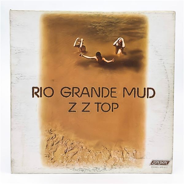 ZZ TOP RIO GRANDE MUD VINYL LP RECORD ALBUM