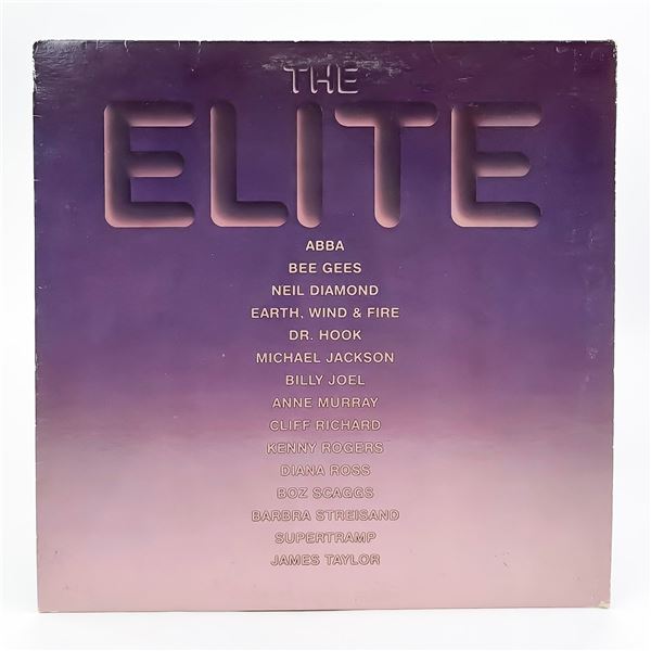 VARIOUS ARTISTS THE ELITE VINYL LP RECORD ALBUM