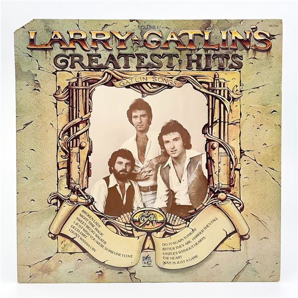 LARRY GATLIN GREATEST HITS VINYL LP RECORD ALBUM