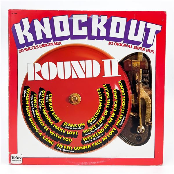 VARIOUS ARTISTS KNOCKOUT ROUND II VINYL LP RECORD