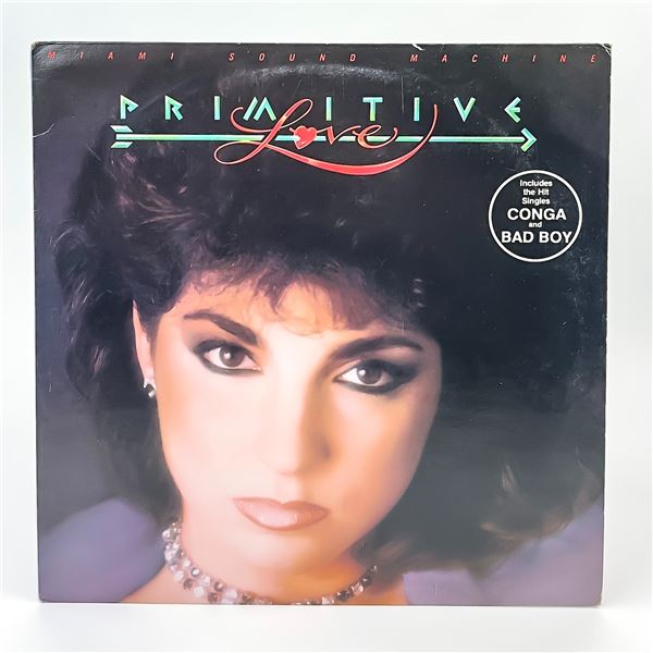 MIAMI SOUND MACHINE PRIMITIVE LOVE VINYL RECORD