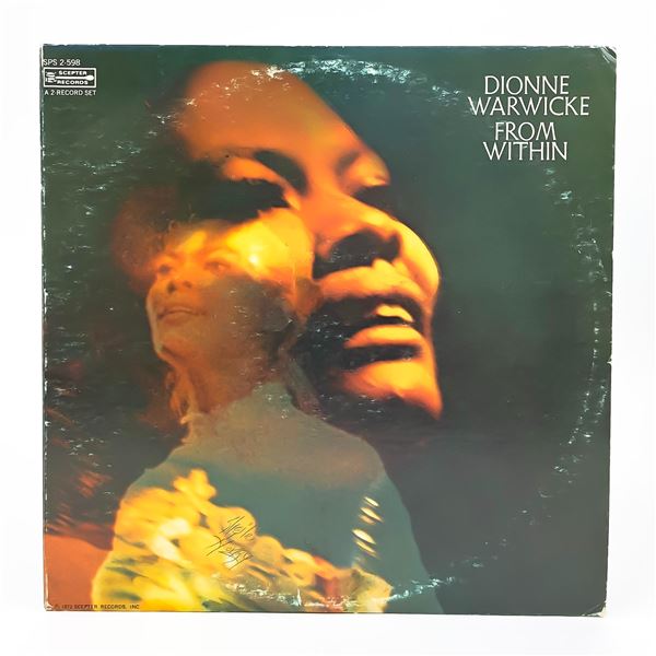 DIONNE WARWICKE FROM WITHIN 2X VINYL LP RECORD