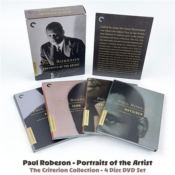 PAUL ROBESON CRITERION COLLECTION DVD BOX SET