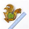 Image 10 : VINTAGE HAND CRAFTED WOODEN ROOSTER FIGURINE