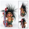 Image 1 : VINTAGE NORWEGIAN SOUVENIR TROLL FIGURINE