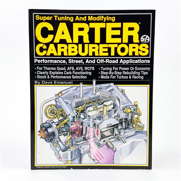 SUPER TUNING & MODIFYING CARTER CARBURETORS