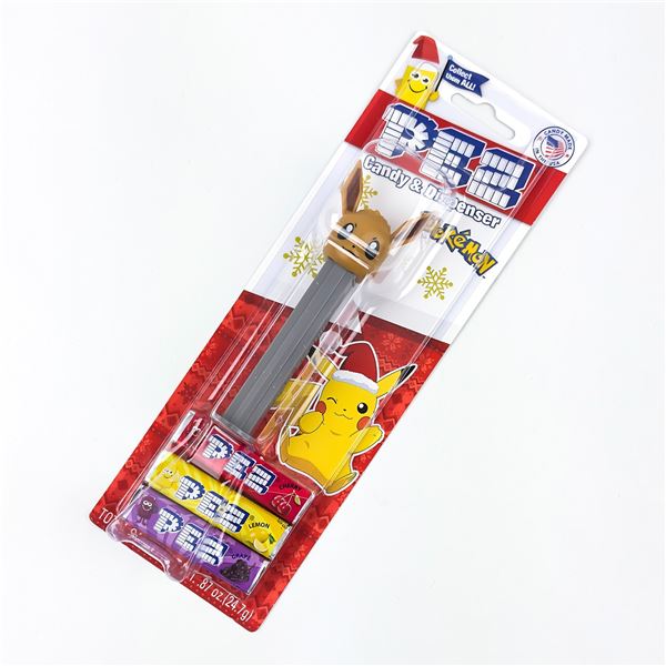 EEVEE POKEMON CHRISTMAS PEZ CANDY DISPENSER