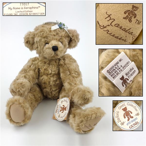 GUND SERAPHINA BARTON'S CREEK PLUSH TEDDY BEAR