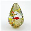 Image 2 : MURANO STYLE ART GLASS AQUARIUM PAPERWEIGHT