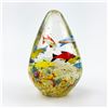 Image 6 : MURANO STYLE ART GLASS AQUARIUM PAPERWEIGHT