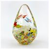 Image 7 : MURANO STYLE ART GLASS AQUARIUM PAPERWEIGHT