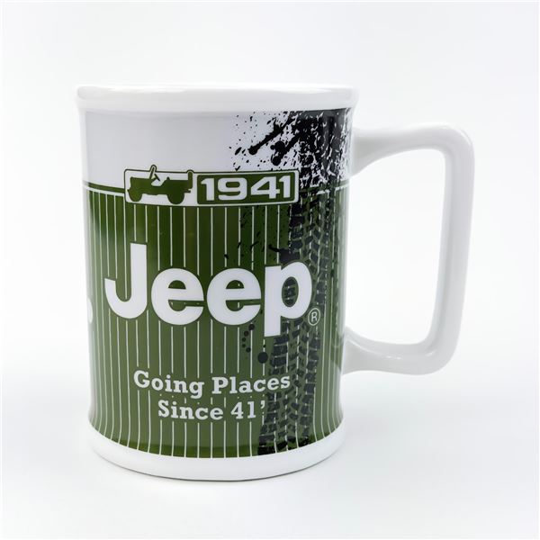 JEEP 1941 CERAMIC COFFEE MUG - CHOKO AUTHENTICS