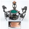 Image 1 : HINZ AND KUNST METAL POKER PLAYERS SCULPTURE