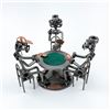 Image 3 : HINZ AND KUNST METAL POKER PLAYERS SCULPTURE