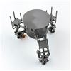Image 7 : HINZ AND KUNST METAL POKER PLAYERS SCULPTURE