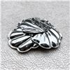 Image 4 : VTG SILVER TONE LION RAMPANT HERALDIC BROOCH PIN