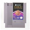 Image 1 : TABOO SIXTH SENSE NINTENDO NES GAME CARTRIDGE