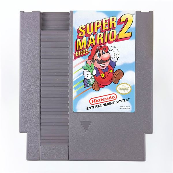 SUPER MARIO BROS 2 NINTENDO NES GAME CARTRIDGE