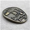 Image 2 : VTG SHELL OIL SOLID BRASS BELT BUCKLE SCULPTURE