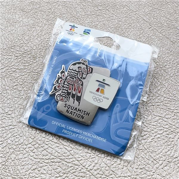 VANCOUVER 2010 OLYMPICS SQUAMISH NATION PIN
