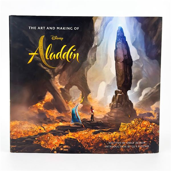 THE ART AND MAKING OF DISNEY ALADDIN - HC BOOK