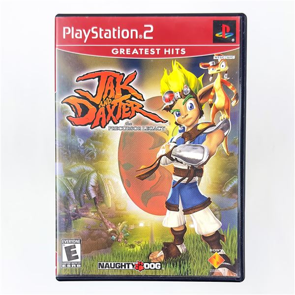JAK AND DAXTER PLAYSTATION 2 GREATEST HITS GAME