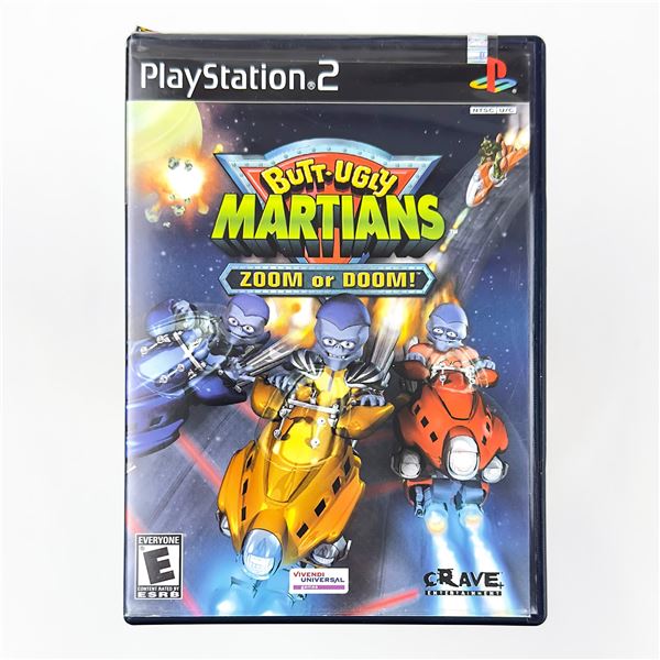 BUTT-UGLY MARTIANS ZOOM OR DOOM PLAYSTATION 2