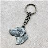 Image 1 : CHESAPEAKE BAY RETRIEVER DOG PEWTER KEYCHAIN