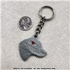Image 2 : CHESAPEAKE BAY RETRIEVER DOG PEWTER KEYCHAIN