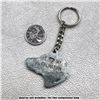 Image 2 : VINTAGE DALMATIAN DOG HEAD PEWTER KEYCHAIN