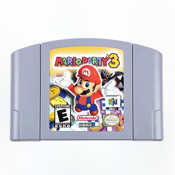MARIO PARTY 3 NINTENDO 64 VIDEO GAME CARTRIDGE