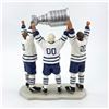 Image 4 : TORONTO MAPLE LEAFS THREE FIGURE STANLEY CUP SET