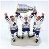 Image 5 : TORONTO MAPLE LEAFS THREE FIGURE STANLEY CUP SET