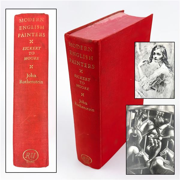 VTG MODERN ENGLISH PAINTERS READERS UNION BOOK
