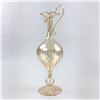 Image 3 : VTG HAND BLOWN STUDIO ART GLASS EWERS PITCHER