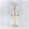 Image 6 : VTG HAND BLOWN STUDIO ART GLASS EWERS PITCHER