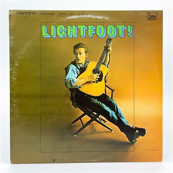 GORDON LIGHTFOOT LIGHTFOOT VINYL RECORD ALBUM
