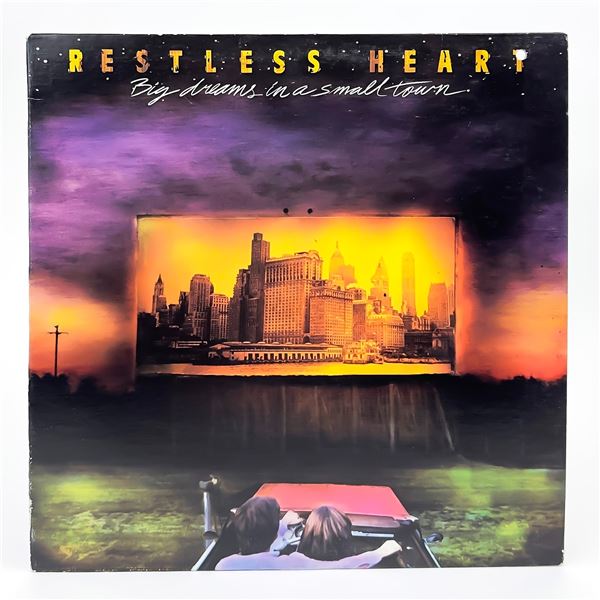 RESTLESS HEART BIG DREAMS IN A SMALL TOWN LP