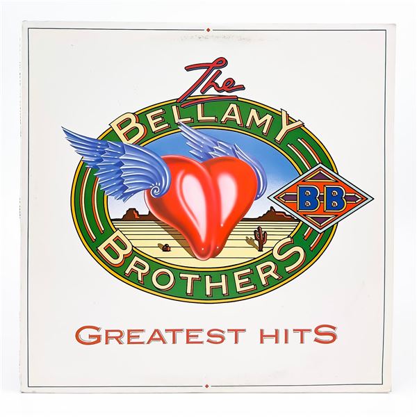 THE BELLAMY BROTHERS GREATEST HITS VINYL RECORD