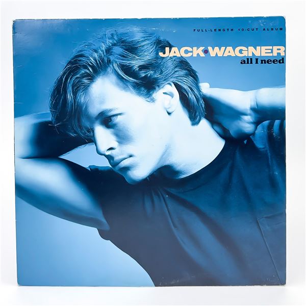 JACK WAGNER ALL I NEED VINYL LP RECORD ALBUM