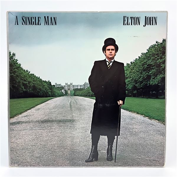 ELTON JOHN A SINGLE MAN VINYL LP RECORD ALBUM