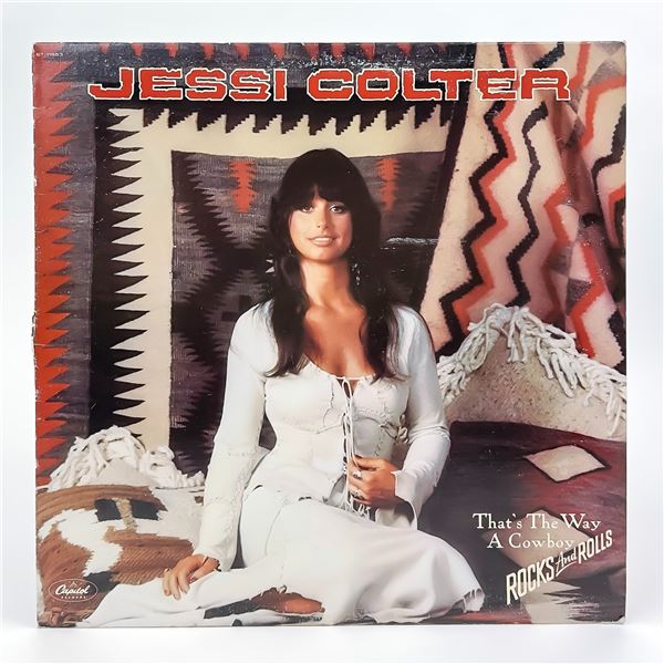 JESSI COLTER THATS THE WAY A COWBOY VINYL LP