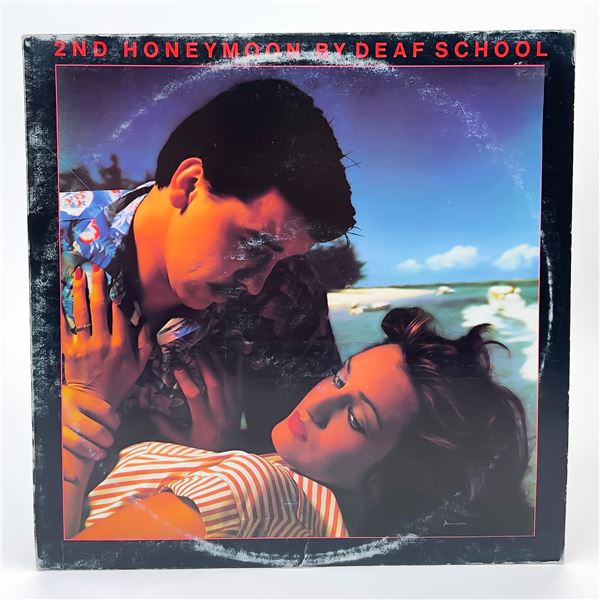 DEAF SCHOOL 2ND HONEYMOON VINYL LP RECORD
