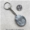 Image 2 : VINTAGE PEWTER CANADA MOOSE RELIEF KEYCHAIN