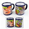 Image 1 : 2 MEXICAN TALAVERA POTTERY CERAMIC COFFEE MUGS