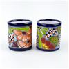 Image 5 : 2 MEXICAN TALAVERA POTTERY CERAMIC COFFEE MUGS
